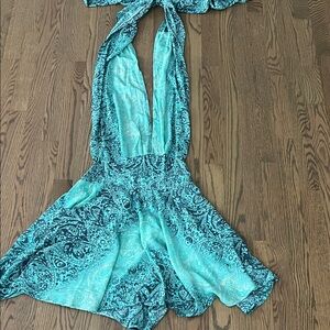 Karma highway halter shorts